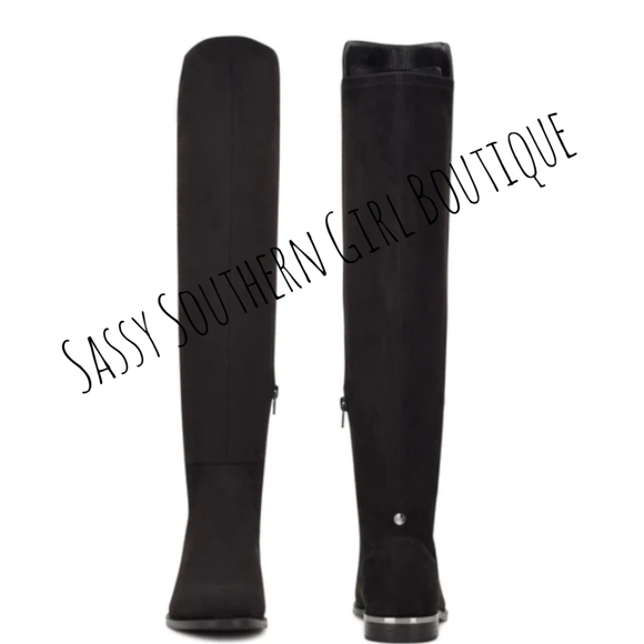 ⭐🆕Nine West black Over the knee sueded boots - Picture 8 of 10